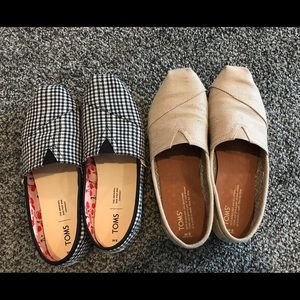TWO pairs of Toms